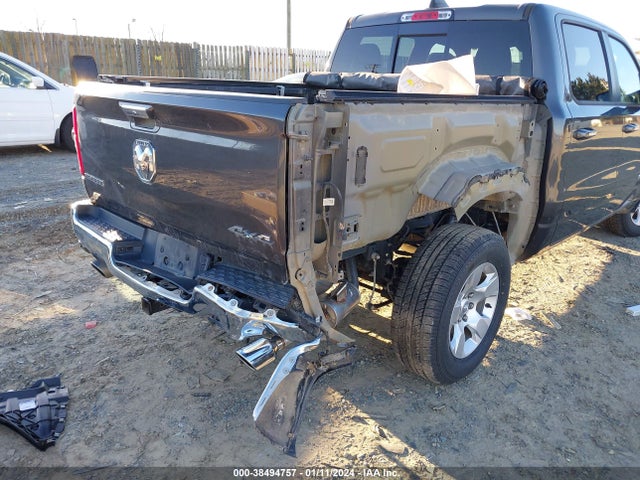2019 RAM 1500 BIG HORN/LONE STAR 4X4 5'7 BOX VIN: 1C6SRFFTXKN849116