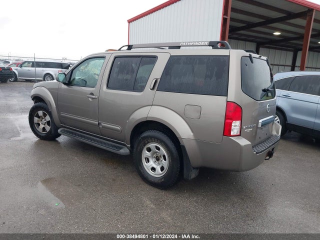 2005 NISSAN PATHFINDER SE VIN: 5N1AR18U85C773744