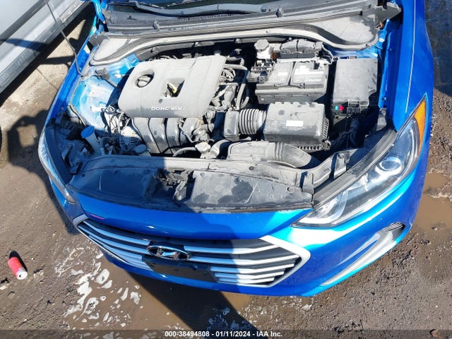 2018 HYUNDAI ELANTRA SEL VIN: 5NPD84LF1JH220723