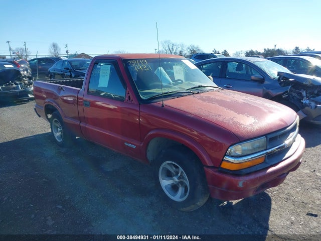 1998 CHEVROLET S-10 LS FLEETSIDE VIN: 1GCCS1444WK104532