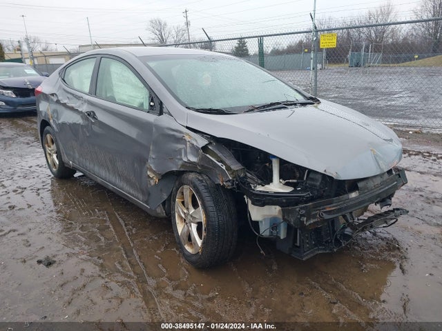 2012 HYUNDAI ELANTRA GLS VIN: 5NPDH4AE6CH093349