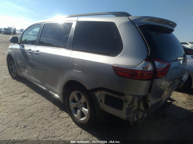 2016 TOYOTA SIENNA LE 8 PASSENGER VIN: 5TDKK3DC9GS751629