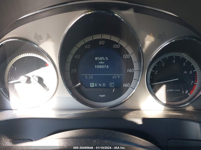 2009 Mercedes-benz C 350 Sport მანქანა იყიდება აუქციონზე, vin: WDDGF56X49R045908, აუქციონის ნომერი: 38495646