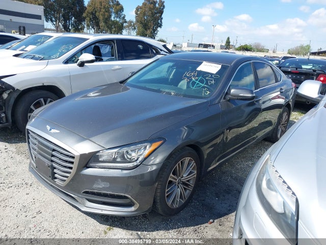 Genesis G80 3.8 2018 KMHGN4JE2JU225334 Image 2
