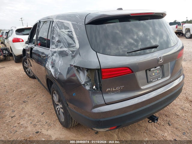 Honda Pilot Ex-l 2016 5FNYF5H76GB020667 Image 3