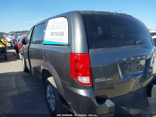 Dodge Grand Caravan Se 2018 2C4RDGBG6JR138020 Image 3