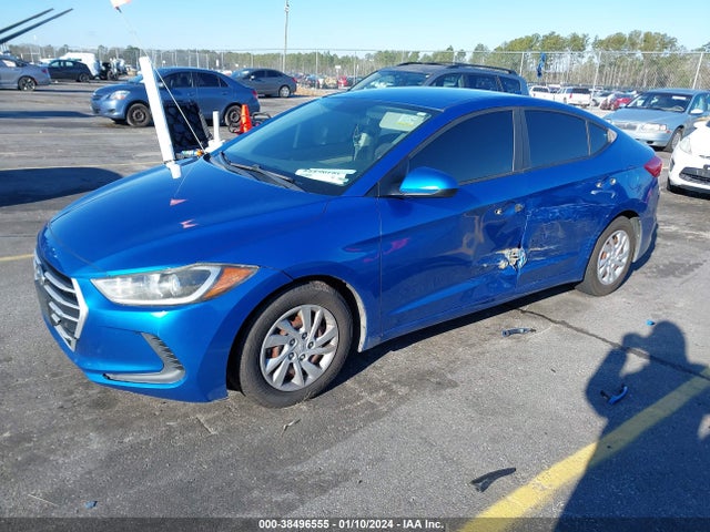 2017 HYUNDAI ELANTRA SE VIN: 5NPD74LF6HH165943