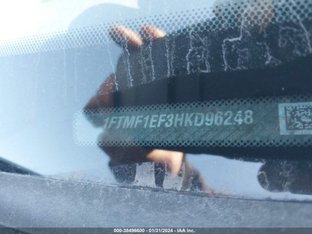 1FTMF1EF3HKD96248 Ford F-150 Xl