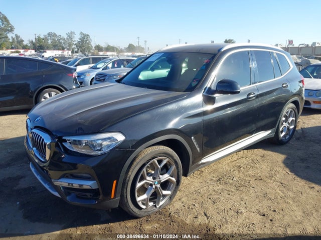 BMW X3 Xdrive30i 2020 5UXTY5C04L9B17063 Image 2