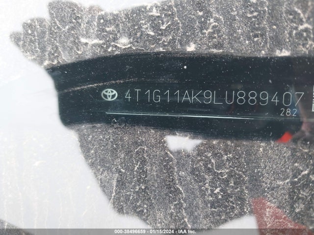 Toyota CAMRY SE 2020 4T1G11AK9LU889407 Image 9