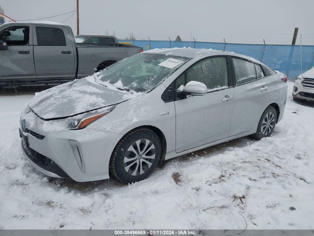 2021 TOYOTA PRIUS LE AWD-E VIN: JTDL9MFU0M3026168