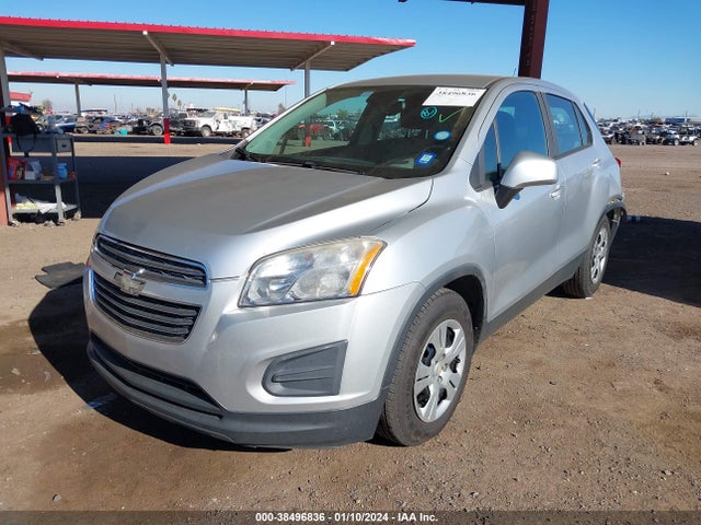 Chevrolet Trax 1ls 2016 KL7CJKSBXGB739375 Image 2