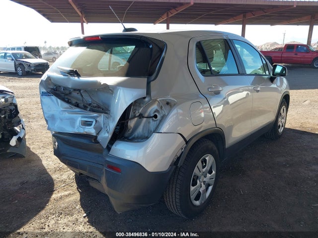 Chevrolet Trax 1ls 2016 KL7CJKSBXGB739375 Image 4