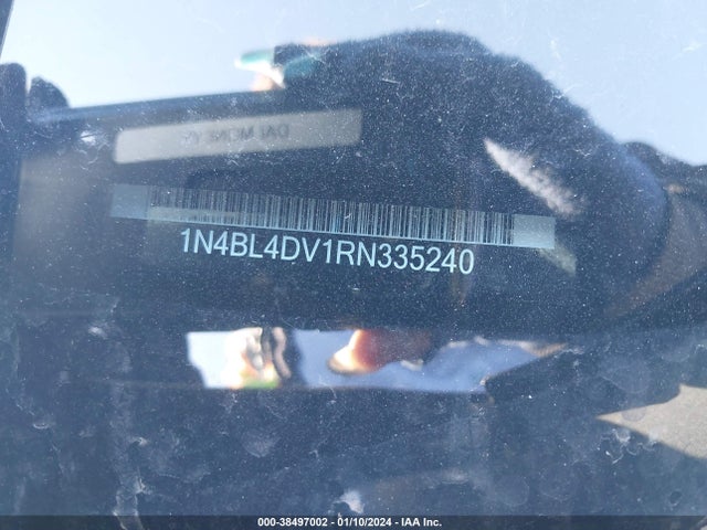 2024 NISSAN ALTIMA SV FWD VIN: 1N4BL4DV1RN335240