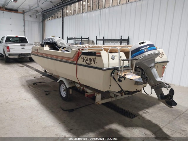 1983 KAYOT 17 FT VIN: XXXXXKAY43452M82E