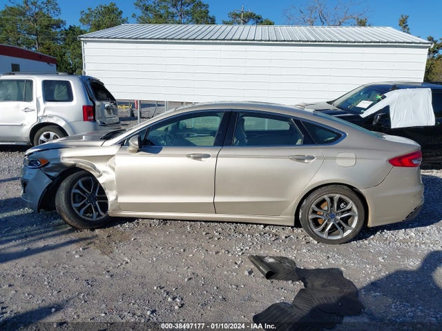 2019 FORD FUSION SEL VIN: 3FA6P0CD5KR238150
