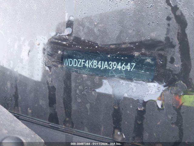 WDDZF4KB4JA394647 Mercedes-Benz E 300 4matic