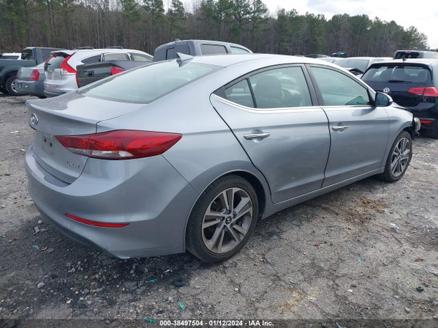 2017 HYUNDAI ELANTRA LIMITED VIN: 5NPD84LF6HH098502