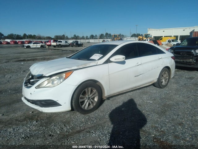 2014 HYUNDAI SONATA GLS VIN: 5NPEB4AC1EH934520