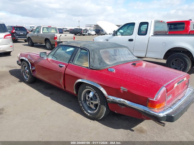 1987 JAGUAR XJSC SAJNV3842HC138490 Photo 2