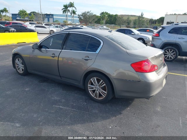 2010 INFINITI G37 VIN: JN1CV6APXAM407642