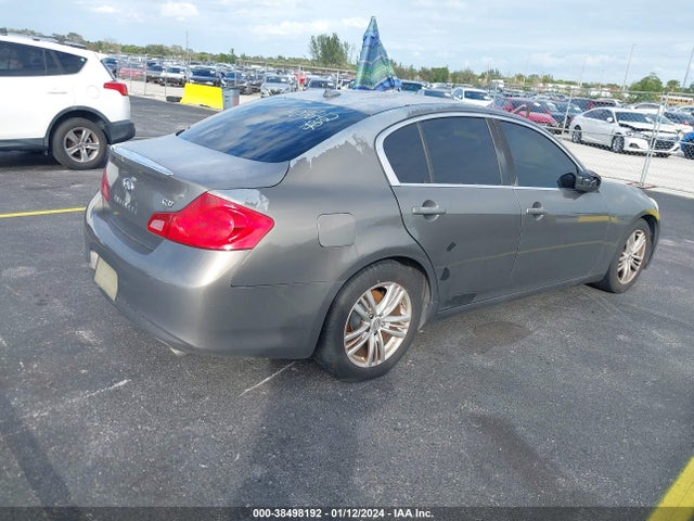 2010 INFINITI G37 VIN: JN1CV6APXAM407642