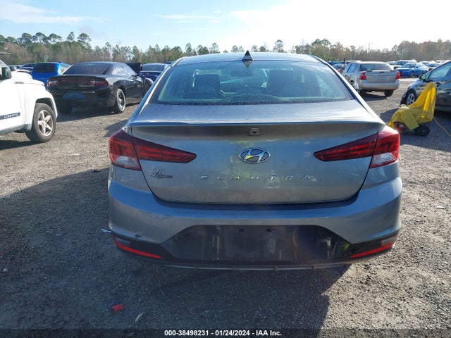2019 HYUNDAI ELANTRA SEL VIN: KMHD84LF8KU810453