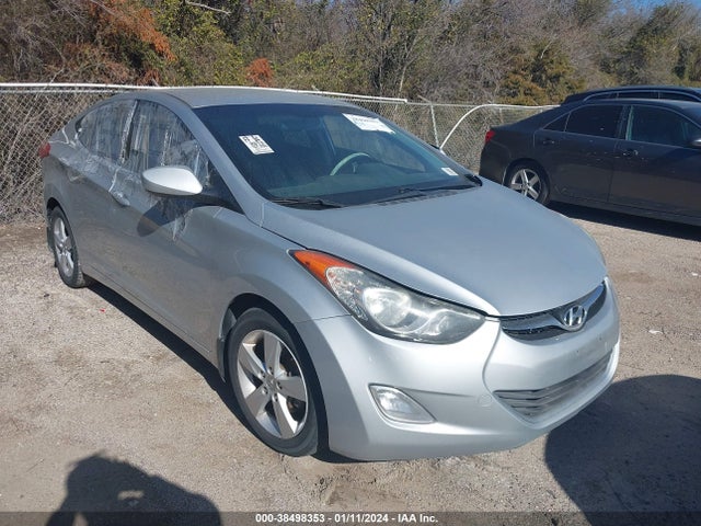 2013 HYUNDAI ELANTRA GLS PZEV VIN: 5NPDH4AE2DH398851