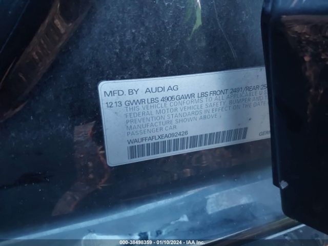 WAUFFAFLXEA092426 Audi A4 2.0t Premium