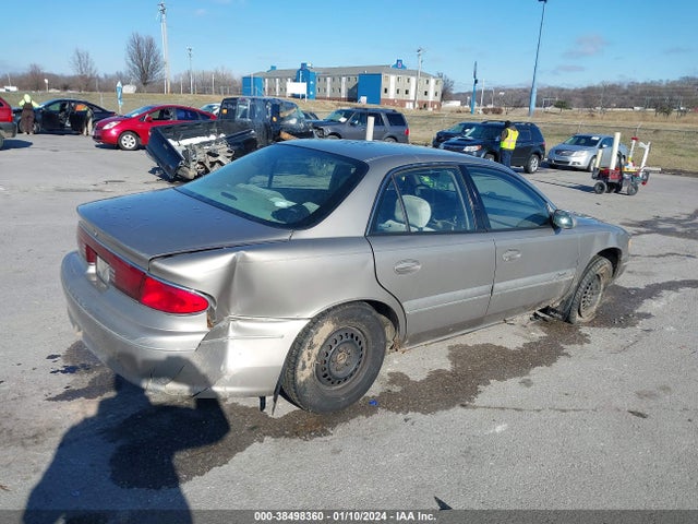 2001 BUICK CENTURY CUSTOM VIN: 2G4WS52J111189220