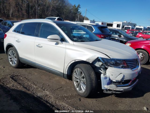 Aukcja sprzedaży 2016 Lincoln Mkx Reserve, vin: 2LMPJ8LP9GBL53235, numer aukcji: 38498417