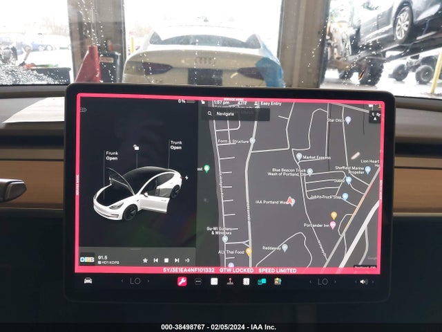 Tesla Model 3 Rear-wheel Drive 2022 5YJ3E1EA4NF101332 Image 19