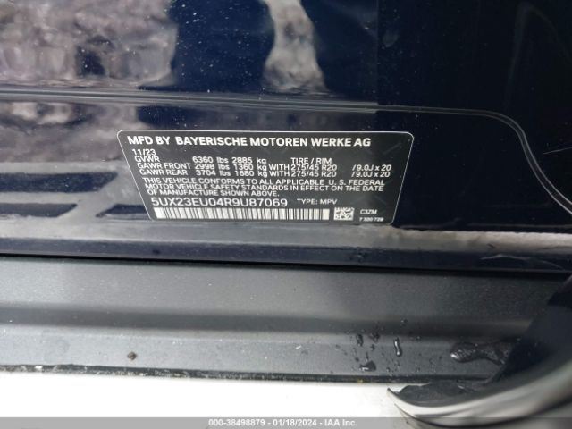 2024 BMW X5 5UX23EU04R9U87069 Photo 8