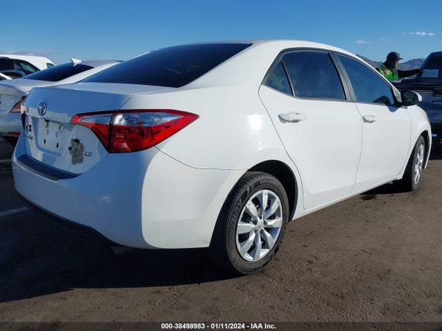 2016 TOYOTA COROLLA LE VIN: 2T1BURHE7GC722762