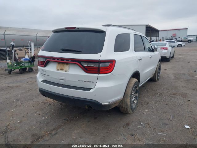 1C4RDJEG6FC137703 Dodge Durango Citadel