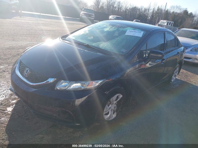 Honda Civic Lx 2014 19XFB2F53EE255727 Image 2