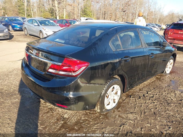 Honda Civic Lx 2014 19XFB2F53EE255727 Image 4