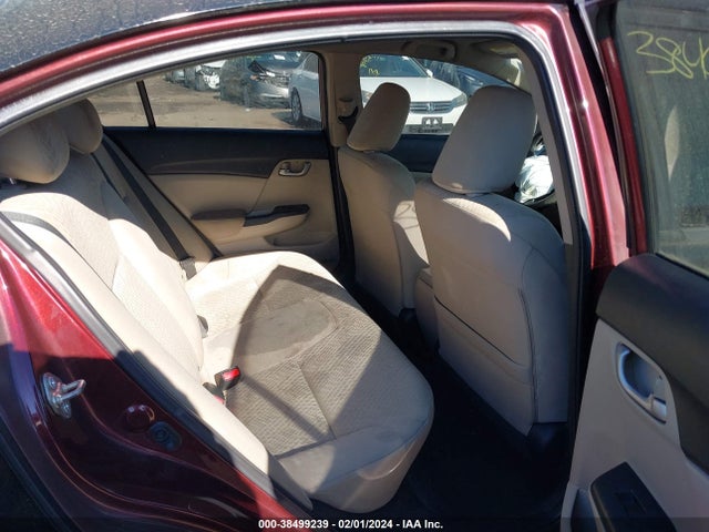 Honda Civic Lx 2014 19XFB2F53EE255727 Image 8