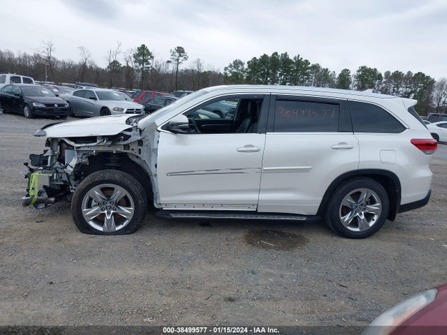 2019 TOYOTA HIGHLANDER LIMITED VIN: 5TDDZRFH4KS993883