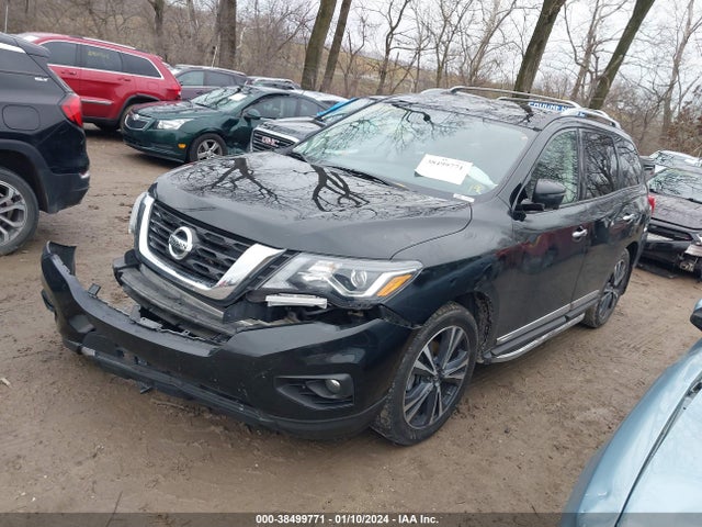 2018 NISSAN PATHFINDER PLATINUM VIN: 5N1DR2MM0JC641533