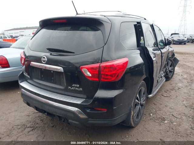 2018 NISSAN PATHFINDER PLATINUM VIN: 5N1DR2MM0JC641533