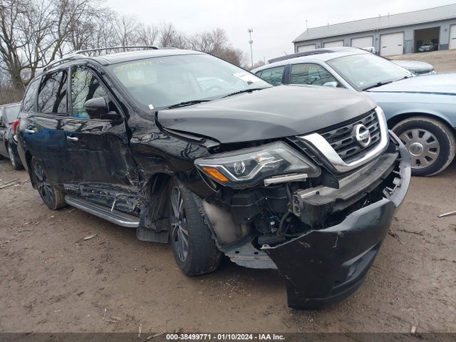 2018 NISSAN PATHFINDER PLATINUM VIN: 5N1DR2MM0JC641533