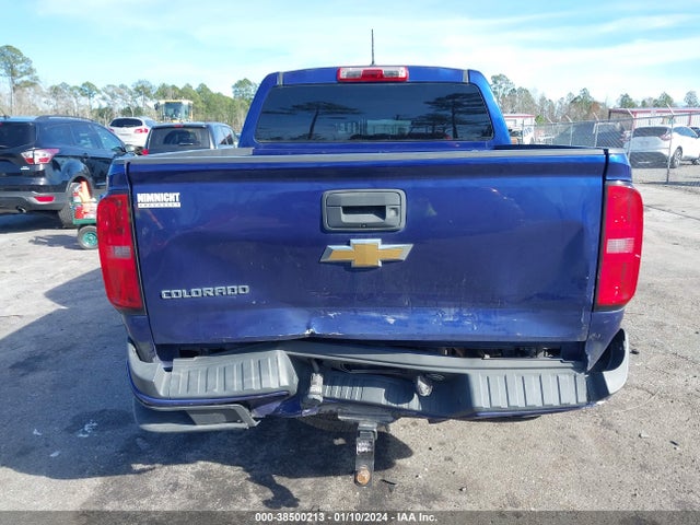2016 CHEVROLET COLORADO WT VIN: 1GCGSBE39G1129172