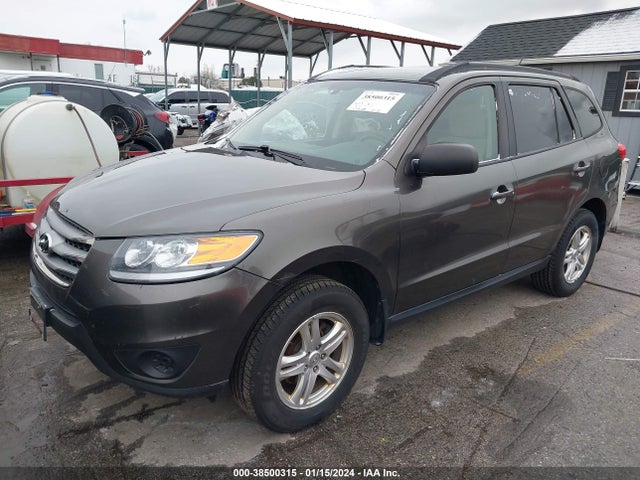 2012 HYUNDAI SANTA FE GLS VIN: 5XYZGDAB7CG164385