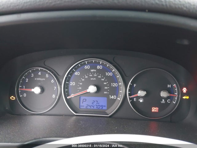 2012 HYUNDAI SANTA FE GLS VIN: 5XYZGDAB7CG164385