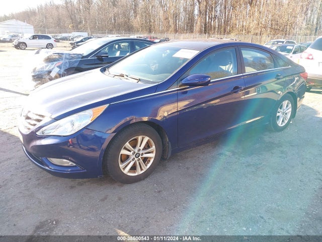 2013 HYUNDAI SONATA GLS VIN: 5NPEB4AC4DH514037