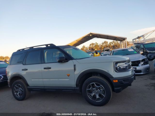 3FMCR9D93NRE23478 Ford Bronco Sport Badlands