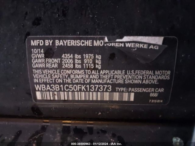 WBA3B1C50FK137373 BMW 320i