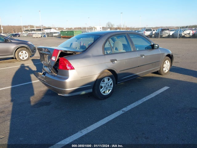 2005 HONDA CIVIC VP VIN: 1HGES16355L009016