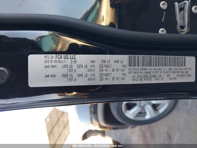 Jeep Compass Latitude Fwd 2020 3C4NJCBB5LT224956 Image 9
